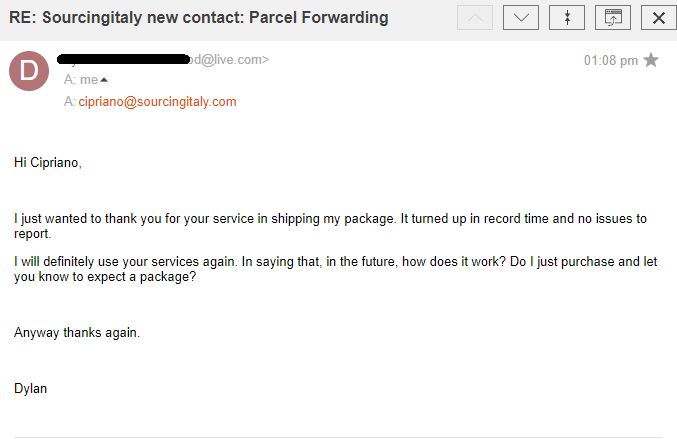 Parcel Forwarding Company Italy 443 Parcel Forwarding Company Italy 443